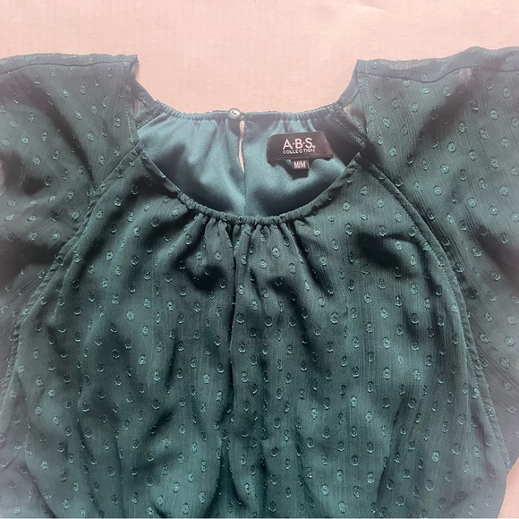 Dark Green Dress, Sz M - Picture 4 of 9